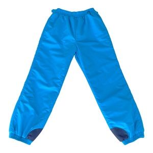 Vintage Columbia, Snow Pants Women Nylon Reversible Turquoise‎ Blue  Siz…